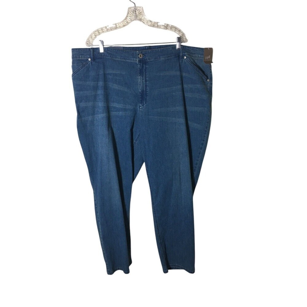 J Jill Denim Jeans Women's Size 26 R Blue Straight Leg Tried & True Fit